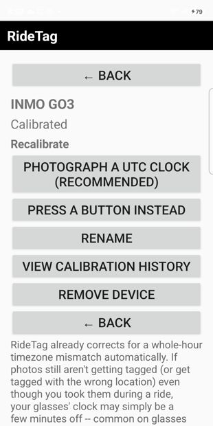 Smart-glasses time-sync calibration